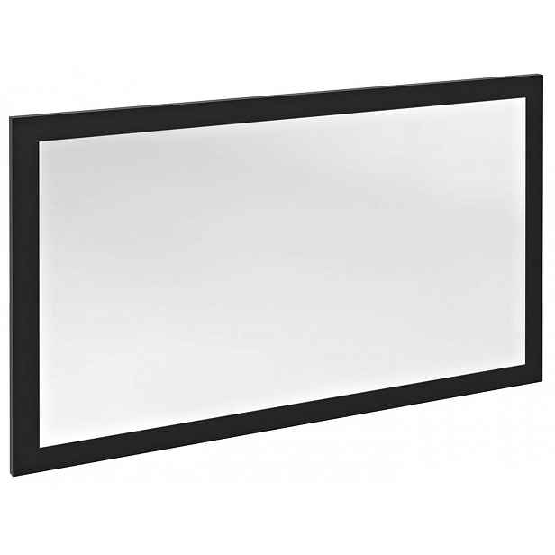Sapho Nirox - Zrcadlo v rámu 120x70 cm, matný antracit NX127-3434