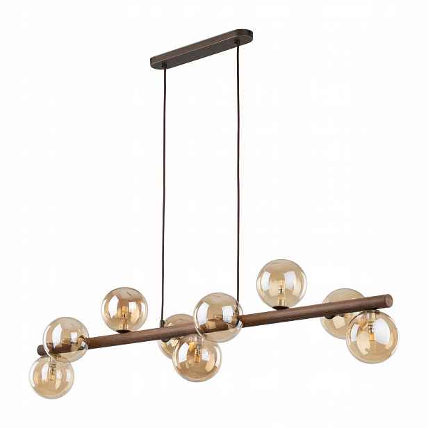 Závěsné Stropní Svítidlo Stropní Svítidlo Hnědá 9xG9 Led Elegantní design Tk Lighting