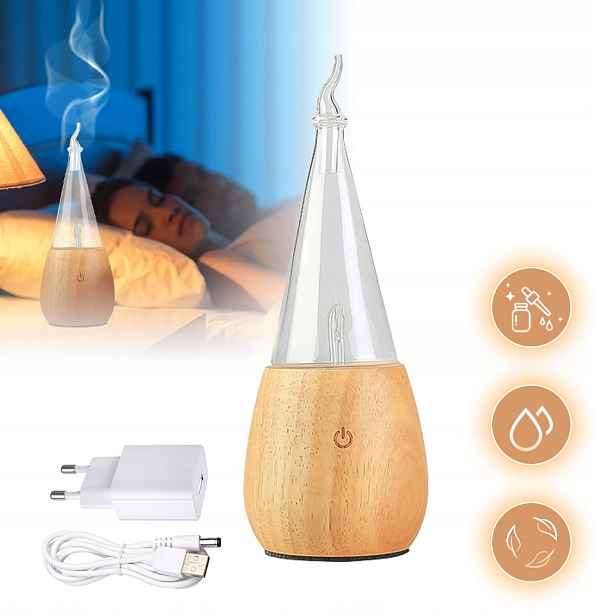 Bezvodý Nebulizátor Pro Esenciální Oleje Bez Vody Difuzér S Vůní Aroma