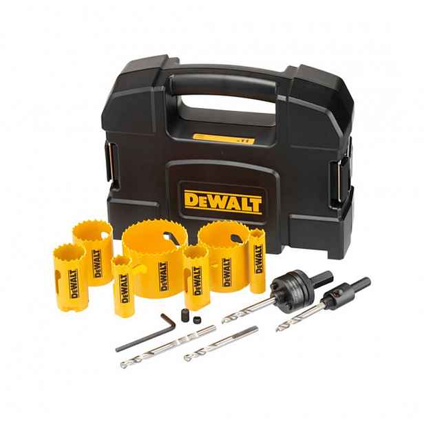 DeWALT - 11dílná sada pilových děrovek DT90351