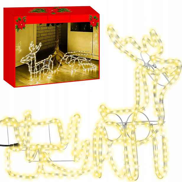 Malatec 17219 Vánoční Led Sob 11 m, IP20 teplá bílá