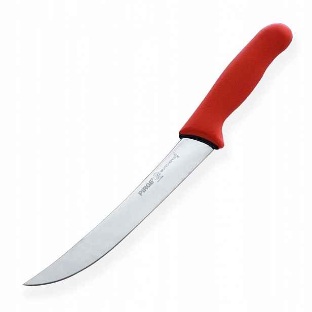 Řeznický nůž vykosťovací 215 mm červený, Pirge Butcher's