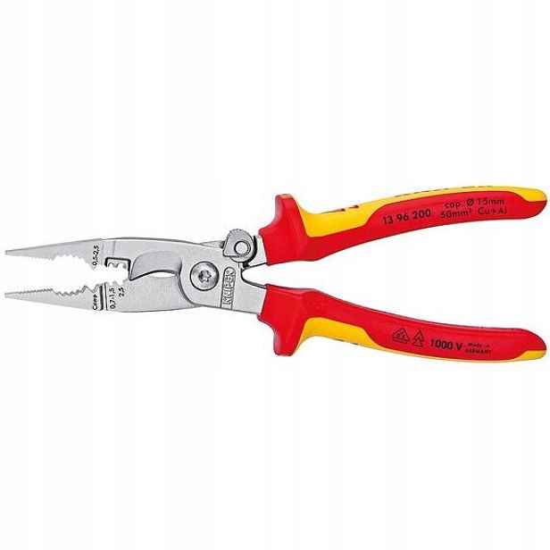 Knipex kleště elektrikářské 200mm multifunkční 1396200