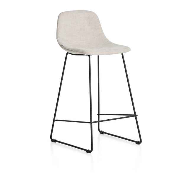 Krémová barová židle (výška sedáku 76 cm) Zahara – Kave Home