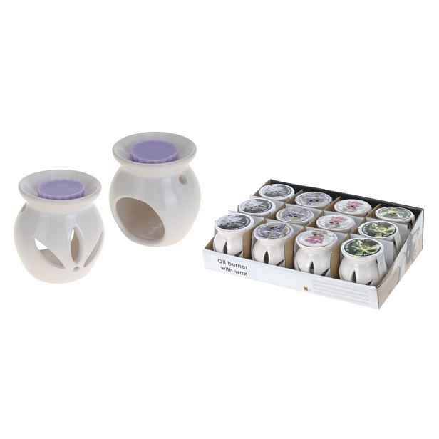 lampa-aroma ker. s voskem d8x9cm