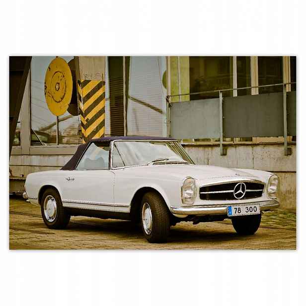 Plakáty 200x135 Kabriolet Mercedesu