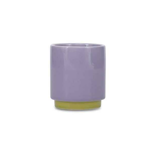 Zelený/fialový kameninový šálek 270 ml Duo – ONA