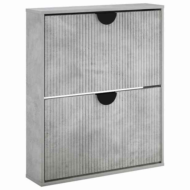 vidaXL Skříň na obuv VENRAY 70 x 17 x 82 cm Kompozitní dřevo