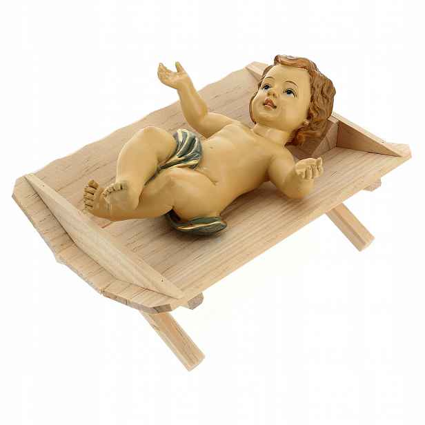 Sada Ježíšek (21,0 CM Vysoký) Betlém Seno *vánoce*
