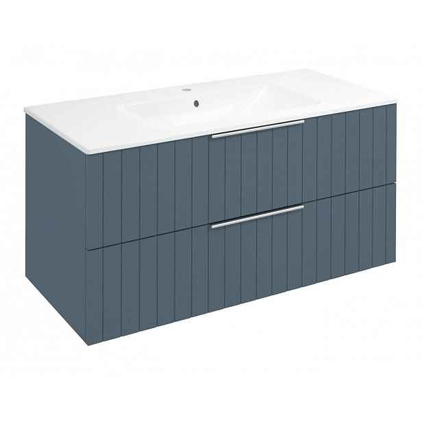 Sapho Cirasa - Umyvadlová skříňka Strip 100x52x46 cm, 2x zásuvka, siena CR100-4242S