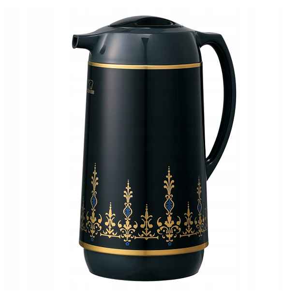 Černý termohrnek skleněná termoska na nápoje Zojirushi 1 l 1000 ml