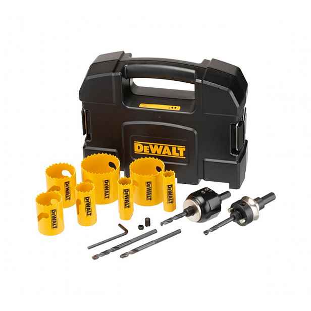 DeWALT - 11dílná sada pilových děrovek DT90355