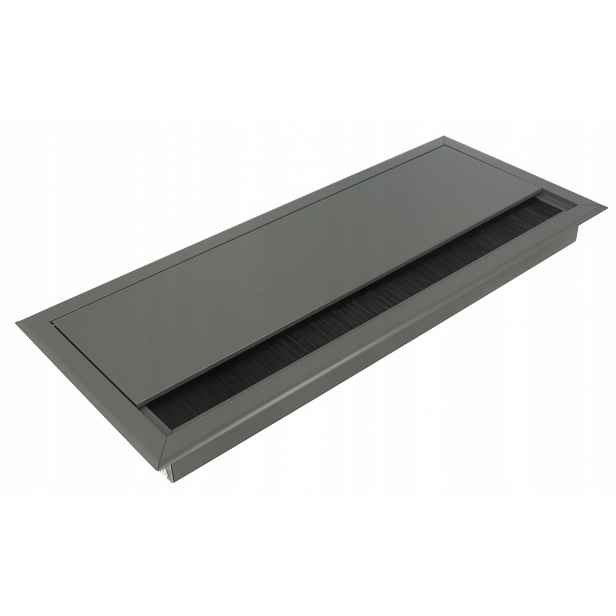 Kabelová průchodka X Wing 130x300 mm antracit