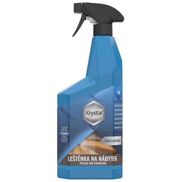 KRYSTAL CLEADER 14 Leštěnka na nábytek 750ml