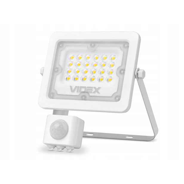 Led Halogenový Zářič 10W Bílý Neutrální Senzor 5000K