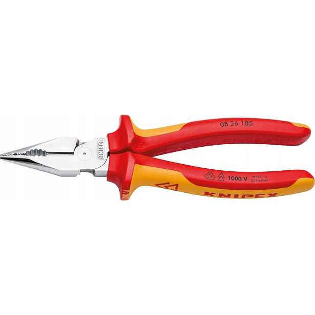 Univerzální špičaté kleště kombinačky Vde 185 mm 08 26 185 Knipex