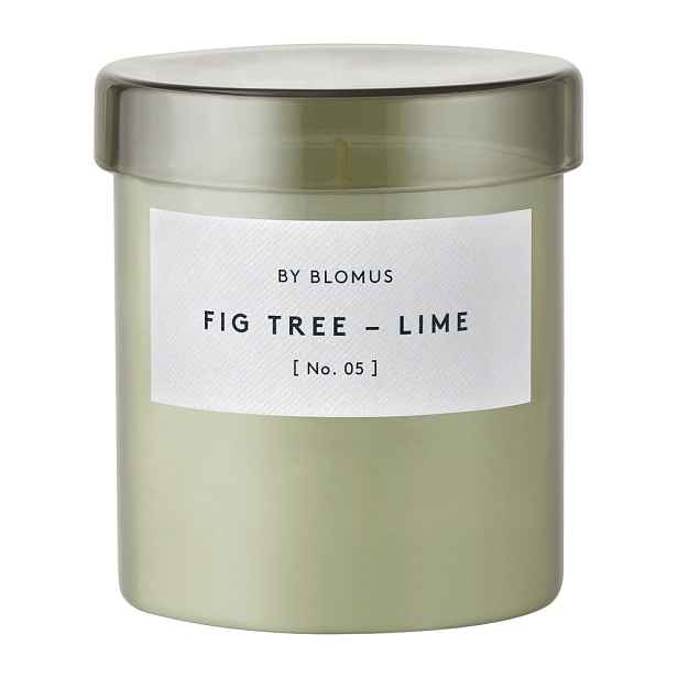 Vonná sojová svíčka doba hoření 45 h Valoa Fig Tree – Lime – Blomus