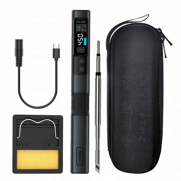 Fnirsi HS-02B Inteligentní páječka 100W Usb-c Standardní sada