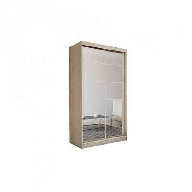 Kvalitní Šatní Skříň Flores 200 cm Dub sonoma