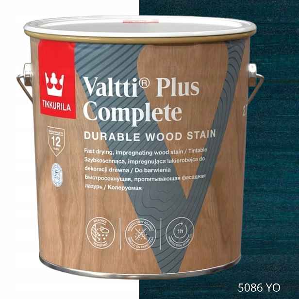 Tikkurila Lakovací Hmota Valtti Plus Complete 2,7 L Barva 5086 Yo