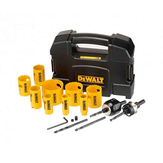 DeWALT - 13dílná sada pilových děrovek DT90361