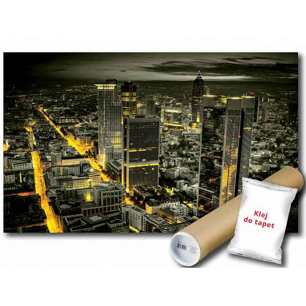 Fototapeta Mrakodrapy V Noci 1D V8 368x254 F330