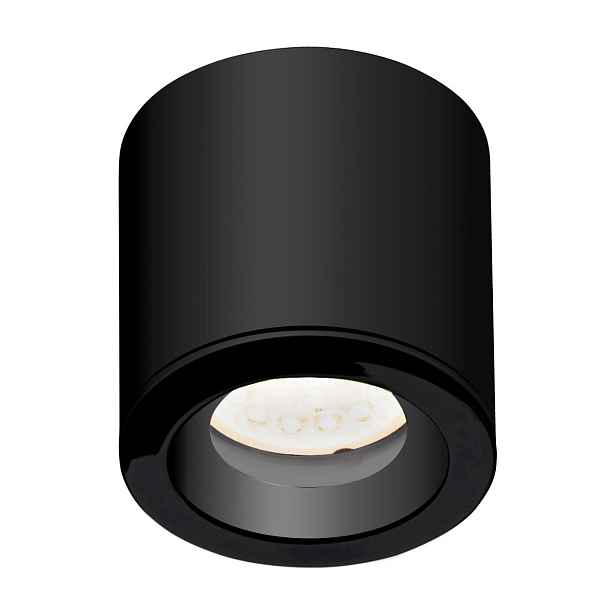 Stropní spot černý Form 1xGU10 IP65 Maxlight