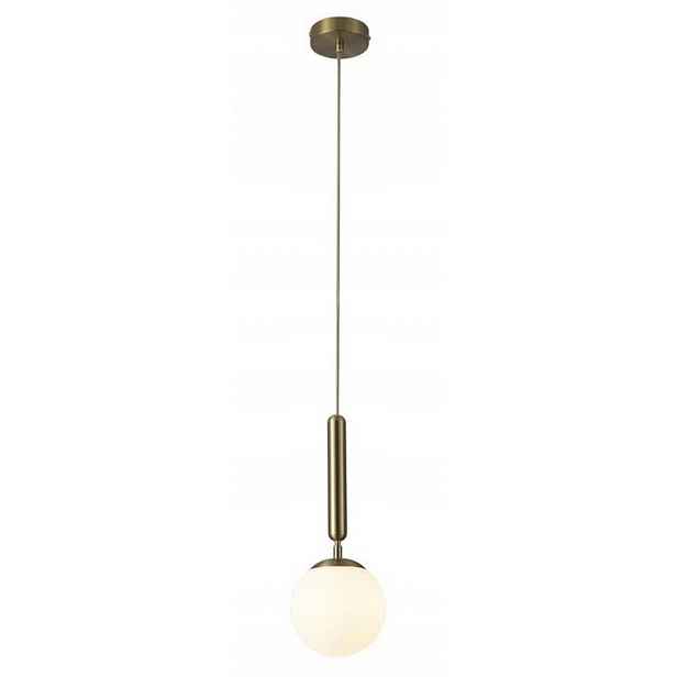 Závěsná lampa Divina bílá, měkké světlo nad jídelní stůl Rabalux