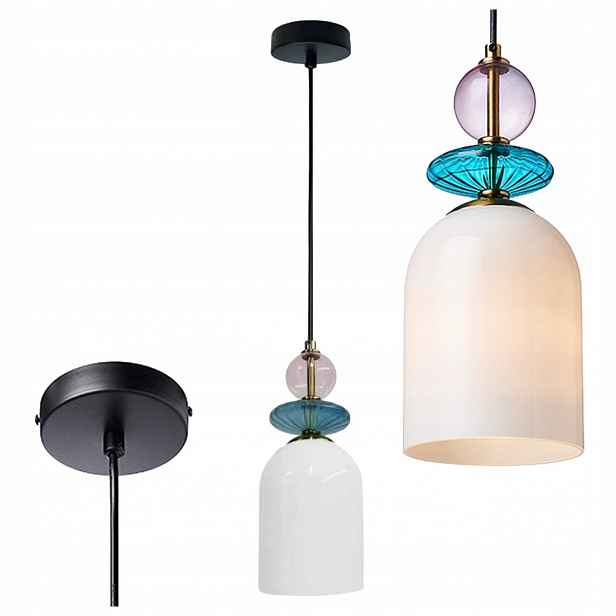 Závěsná Lampa Tropea Bílá 1XE27 Dekorativní Elegantní Light Prestige