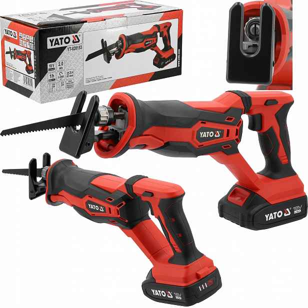 Pila Ocaska 18V 2AH Motor Kartáč. 2 Čepele (6) Yato Akumulátorová