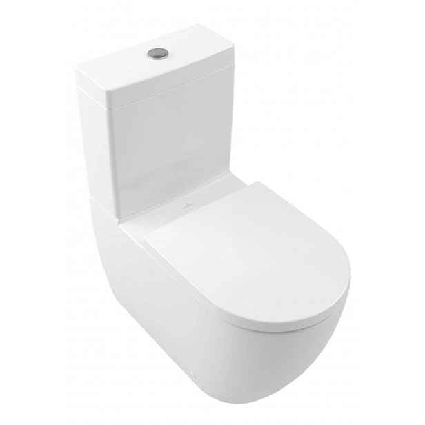 Villeroy & Boch Subway 3.0 - WC kombi mísa Viclean, TwistFlush, alpská bílá 4672T001