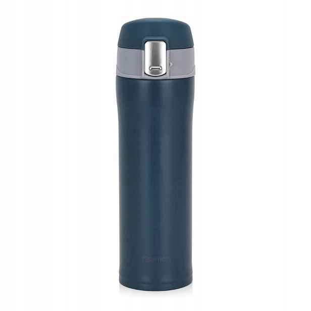 Termohrnek Fissman 450 ml, tmavě modrý, z nerezové oceli