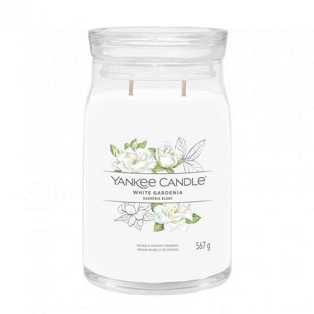 Svíčka Yankee Candle Velká bílá Gardenia 2 knoty