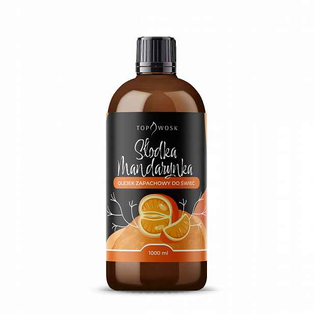 Vonný olej na svíčky Sladká Mandarinka 1000 ml vůně do svíček