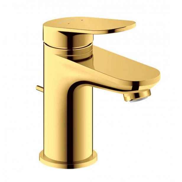 Duravit Wave - Umyvadlová baterie s výpustí, zlatá WA1010001034