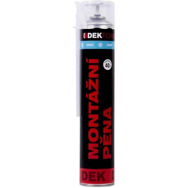 Pěna montážní DEKFOAM zimní trubičková 750 ml