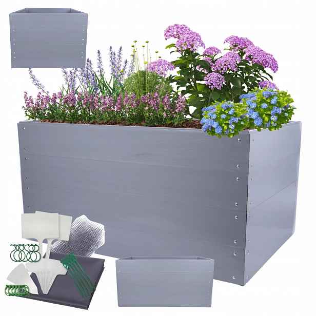 Vyvýšený plastový zeleninová zahrada zásobník na zeleninu z Pvc 80x140x110