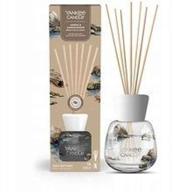 Yankee Candle Signature Amber & Sandalwood Reed Diffuser (jantar a santalové dřevo)