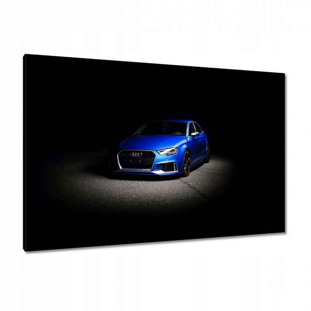 Obrazy 120x80 Modré Audi Quattro