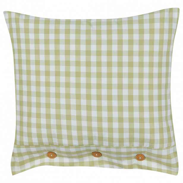 Beliani DEKORATIVNÍ polštář Olivově zelený 45/45 cm Talya