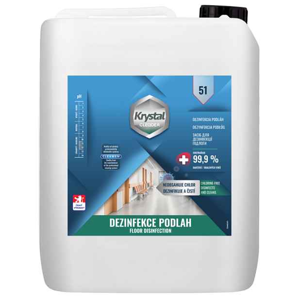 KRYSTAL CLEADER 51 Dezinfekce podlah 5L