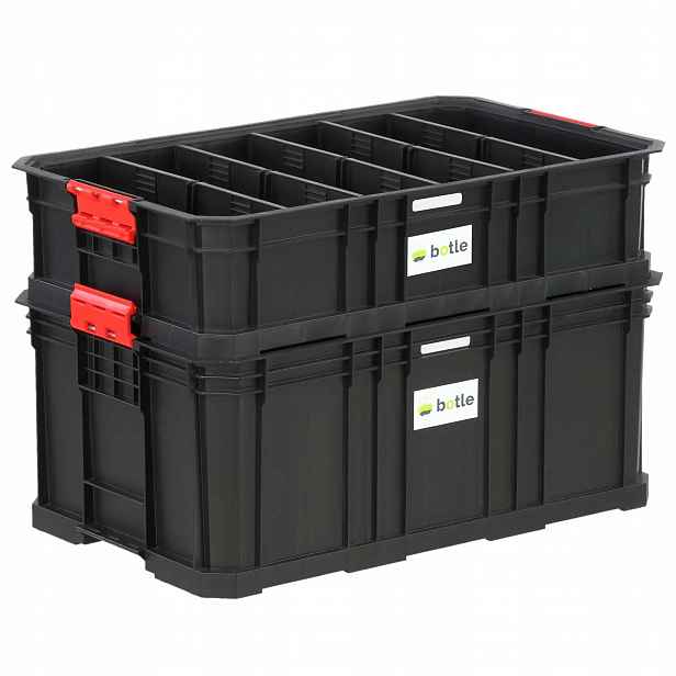 Sada boxů na nářadí, koš, modul Basic