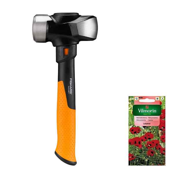 Fiskars Isocore M Kladivo demoliční krátké lehké +dárek semena