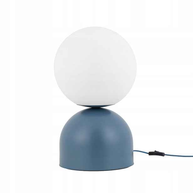 Noční Lampa na komodu Miki Modrá Ocel Lakovaná nad stůl Tk Lighting