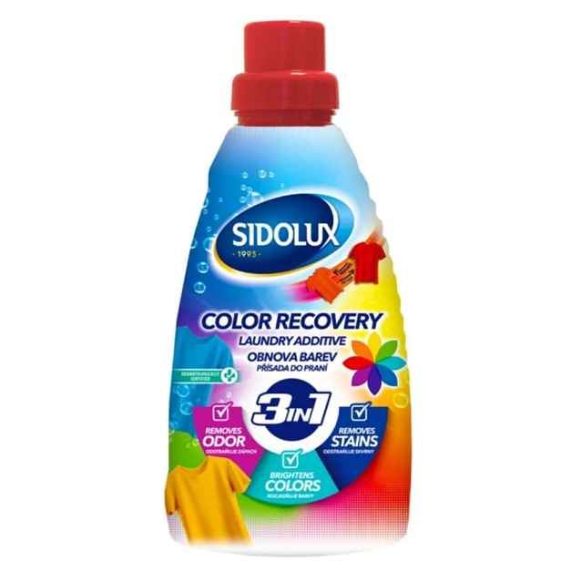 SIDOLUX Loundry Additive Color Recovery 3v1 - přísada do praní 1L