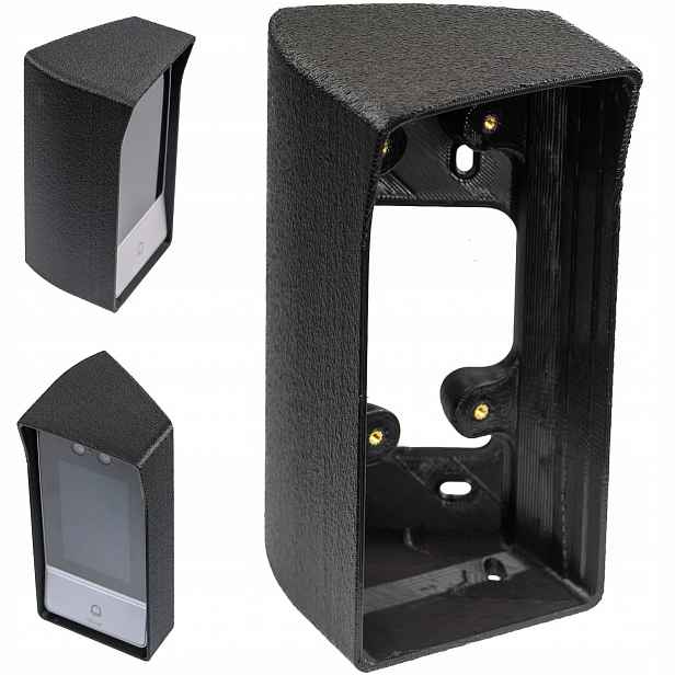 Adaptér s montážní stříškou pro videotelefon Hikvision DS-KV9503 Levý