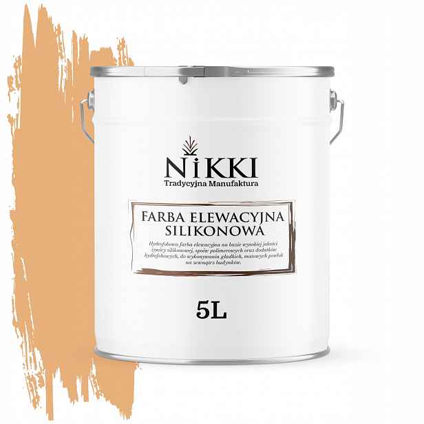 Barva Silikonová Fasádní Barva 5L Broskvová F585 Uv