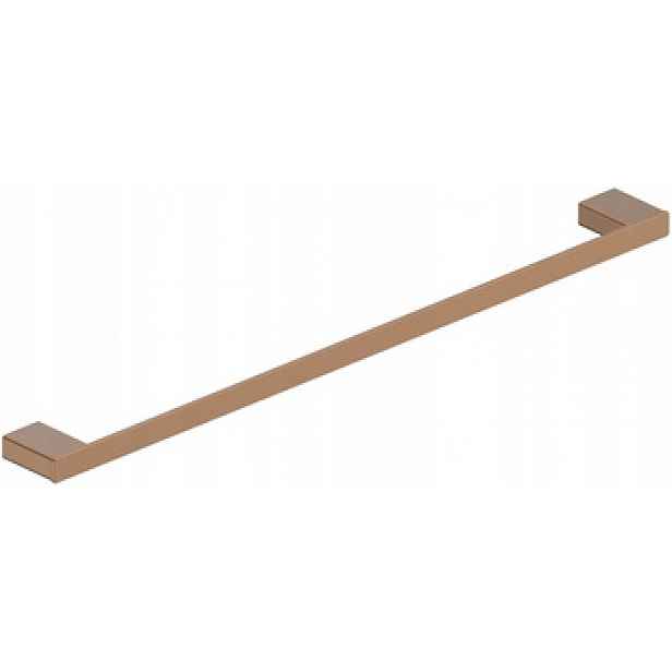 Kfa Koupelnový Věšák 60 CM, Pvc Kartáčovaná Růžová Zlatá Barva