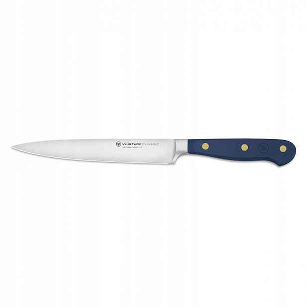Nůž Wüsthof Classic Colour 16 cm pro Zeleniny a ovoce, modrý
