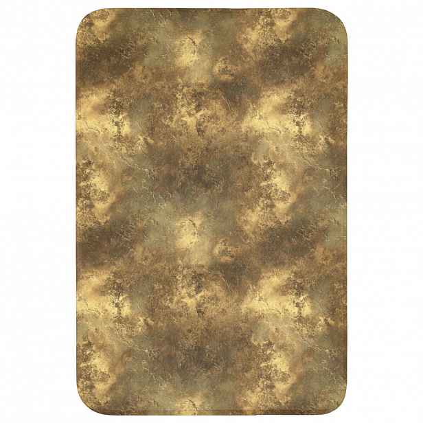 OnlyWow WC PŘEDLOŽKA Antique - metalický vzhled - Gold 60x90 cm